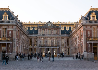 Courtyard of the Palace of Versailles
